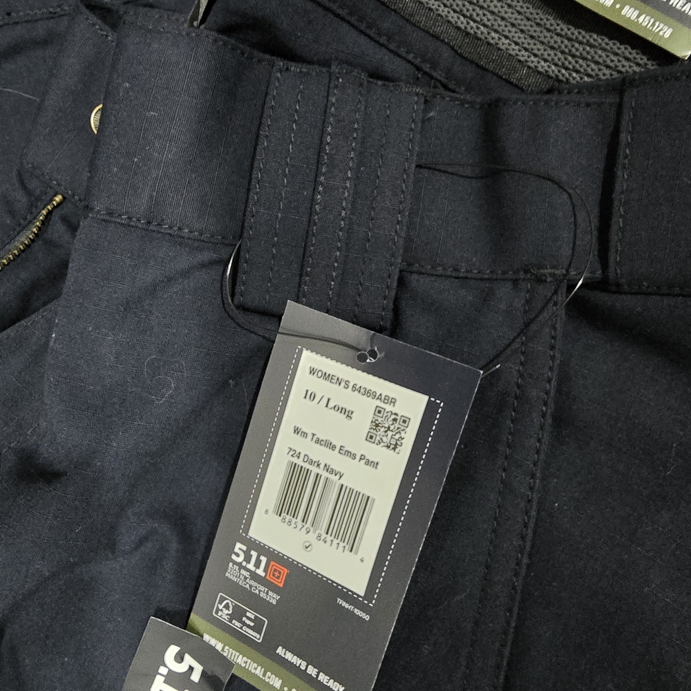 5.11 Tactical Women's Black EMS Pants